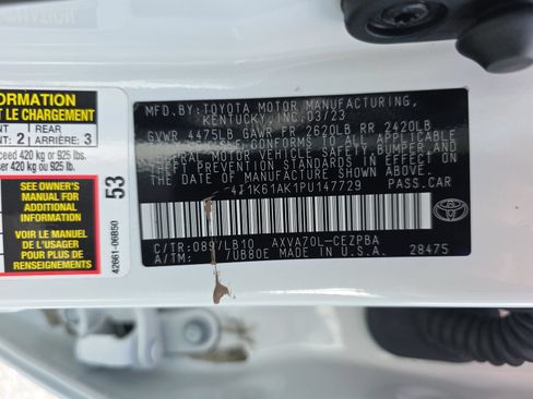 Used 2023 Toyota Camry XSE w/ Navigation Package FWD image 34