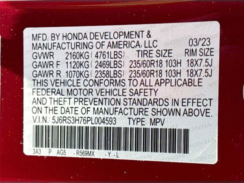 Used 2023 Honda CR-V EX-L image 36