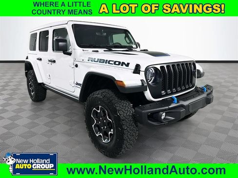 Used 2023 Jeep Wrangler Unlimited Rubicon 4xe w/ Steel Bumper Group AWD/4WD image 1