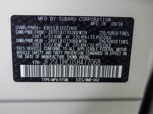 Used 2025 Subaru Forester Sport w/ Popular Package #2 image 52