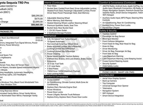 Used 2025 Toyota Sequoia TRD Pro image 15