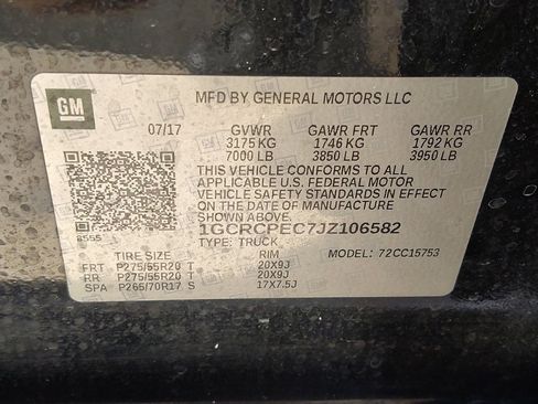 Used 2018 Chevrolet Silverado 1500 Custom w/ Trailering Package RWD image 33