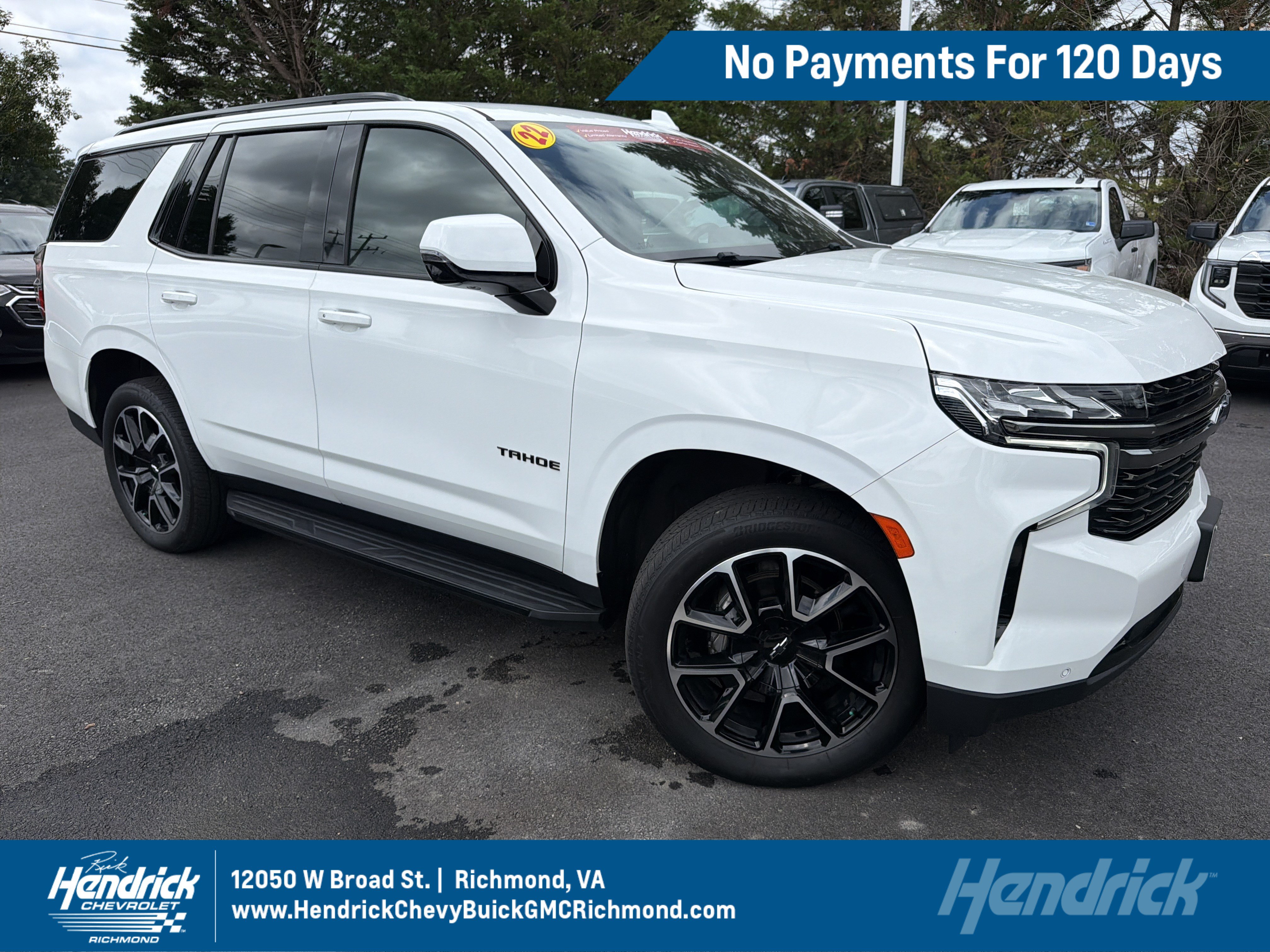 Used 2022 Chevrolet Tahoe RST w/ Luxury Package AWD/4WD image 1