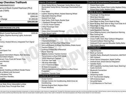 Used 2022 Jeep Cherokee Trailhawk