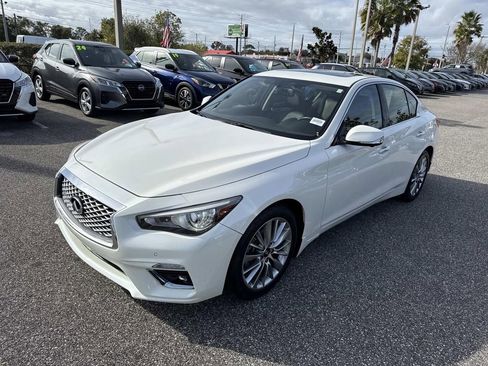 Used 2022 INFINITI Q50 Luxe w/ Cargo Package image 8