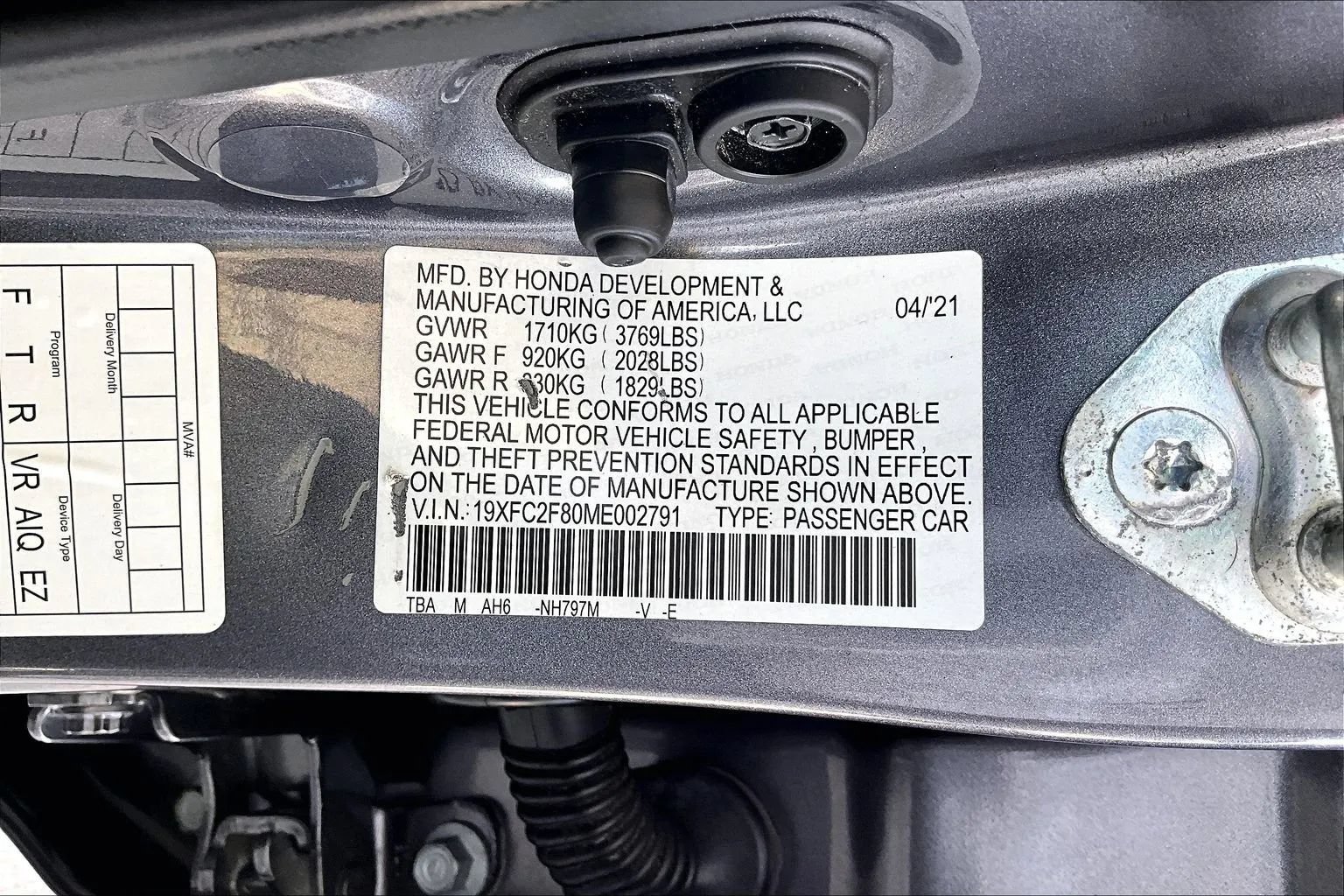Used 2021 Honda Civic Sport image 16