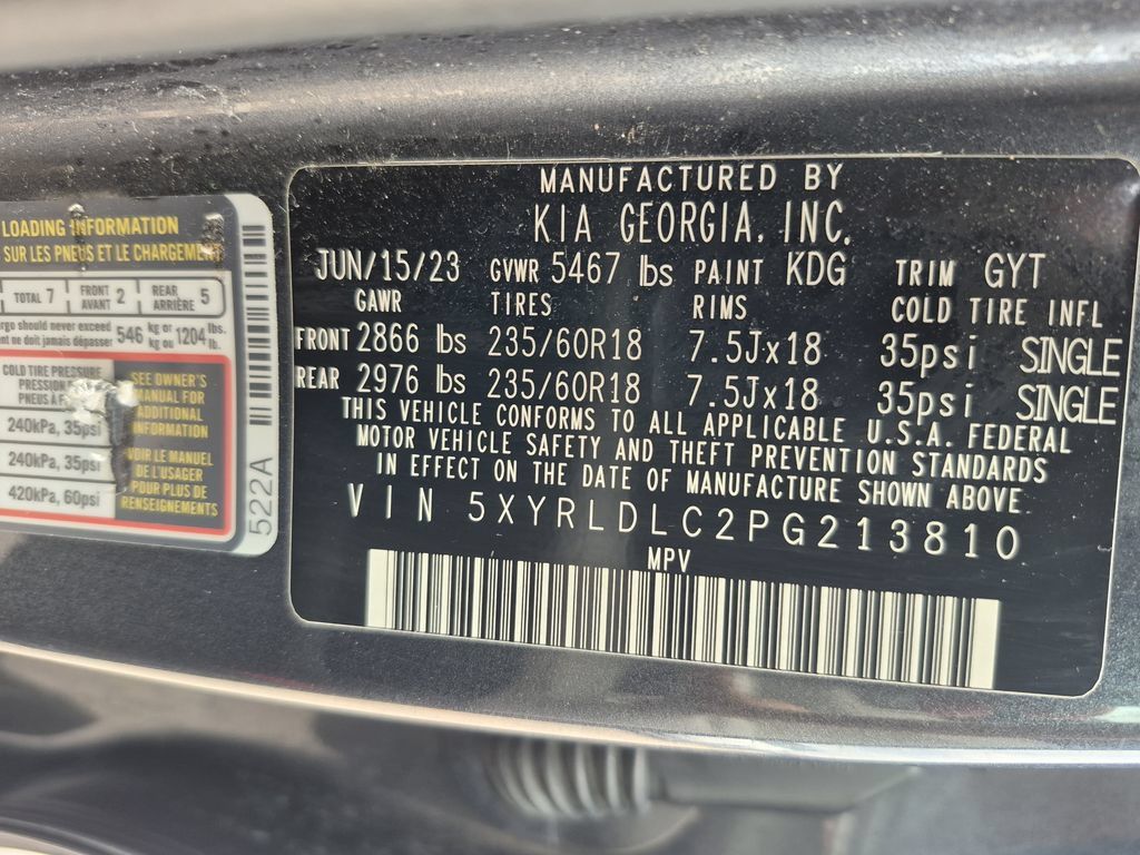 Certified 2023 Kia Sorento S AWD/4WD image 25