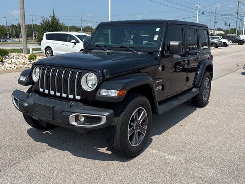 Used 2023 Jeep Wrangler Unlimited Sahara w/ Cold Weather Group AWD/4WD image 1