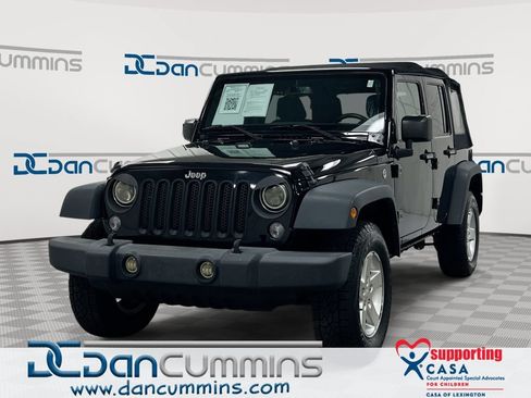 Used 2017 Jeep Wrangler Unlimited Sport w/ Quick Order Package 24S AWD/4WD image 1