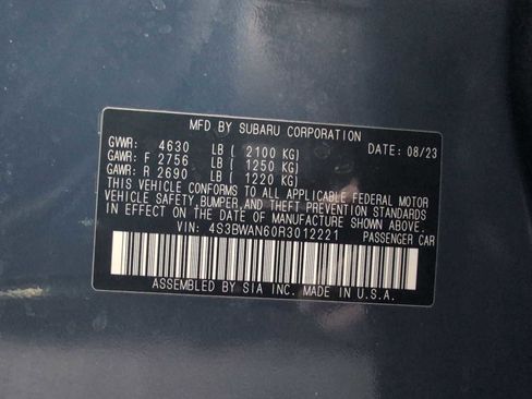 Certified 2024 Subaru Legacy Limited image 38