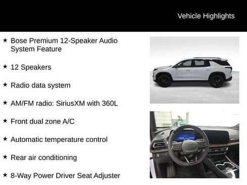 New 2026 Chevrolet Traverse RS image 17