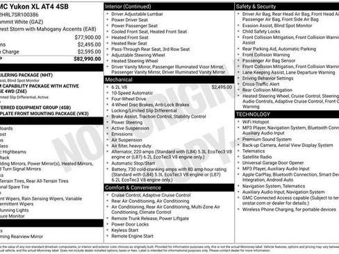 Used 2025 GMC Yukon XL AT4 AWD/4WD image 20