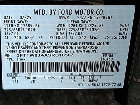 New 2025 Ford Maverick XLT w/ XLT Luxury Package AWD/4WD image 18