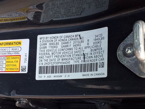 Used 2023 Honda Civic Sport image 30