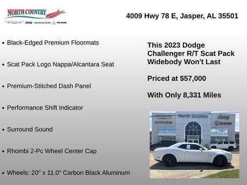 Used 2023 Dodge Challenger R/T Scat Pack RWD image 37