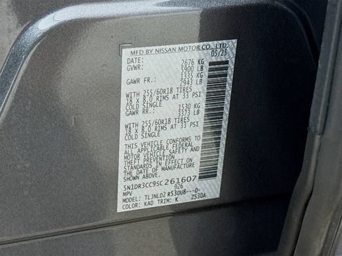 Used 2025 Nissan Pathfinder SL w/ Cargo Package AWD/4WD image 33