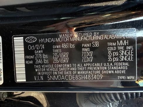 Certified 2025 Hyundai Tucson SE AWD/4WD image 32