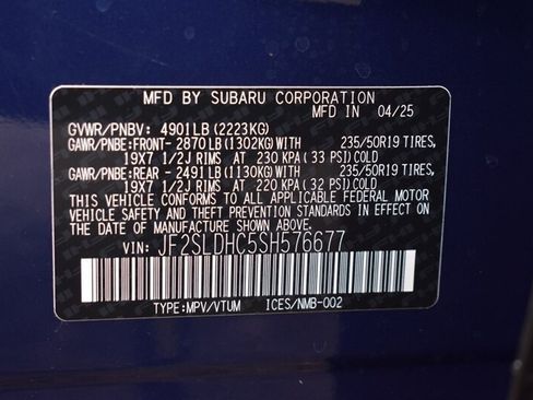 Used 2025 Subaru Forester Sport w/ Popular Package #1 AWD/4WD image 32