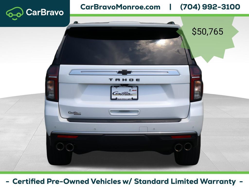 Certified 2022 Chevrolet Tahoe High Country AWD/4WD image 5
