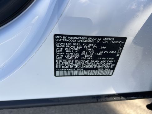 Certified 2023 Volkswagen Atlas SE w/ Panoramic Sunroof Package image 33