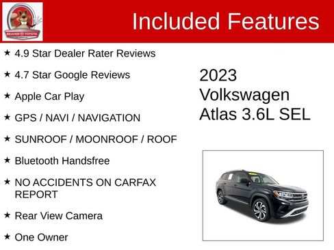 Used 2023 Volkswagen Atlas SEL image 4