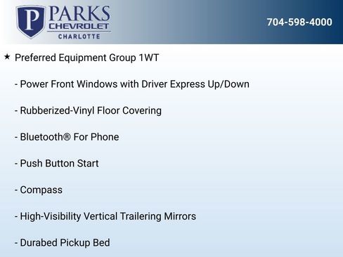 New 2026 Chevrolet Silverado 2500 W/T w/ WT Convenience Package RWD image 14