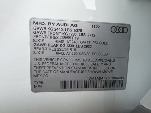 Used 2023 Audi Q5 2.0T Premium w/ Convenience Package AWD/4WD image 24