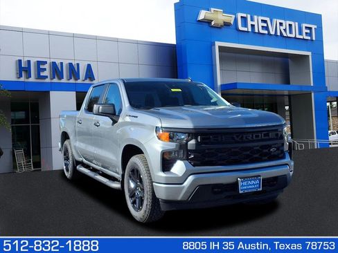 New 2026 Chevrolet Silverado 1500 Custom w/ Turbomax Blackout Package image 1