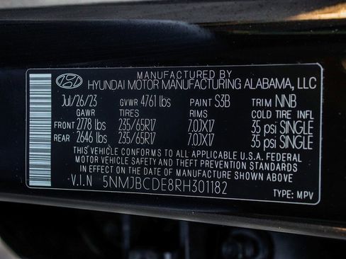 Used 2024 Hyundai Tucson SEL AWD/4WD image 14