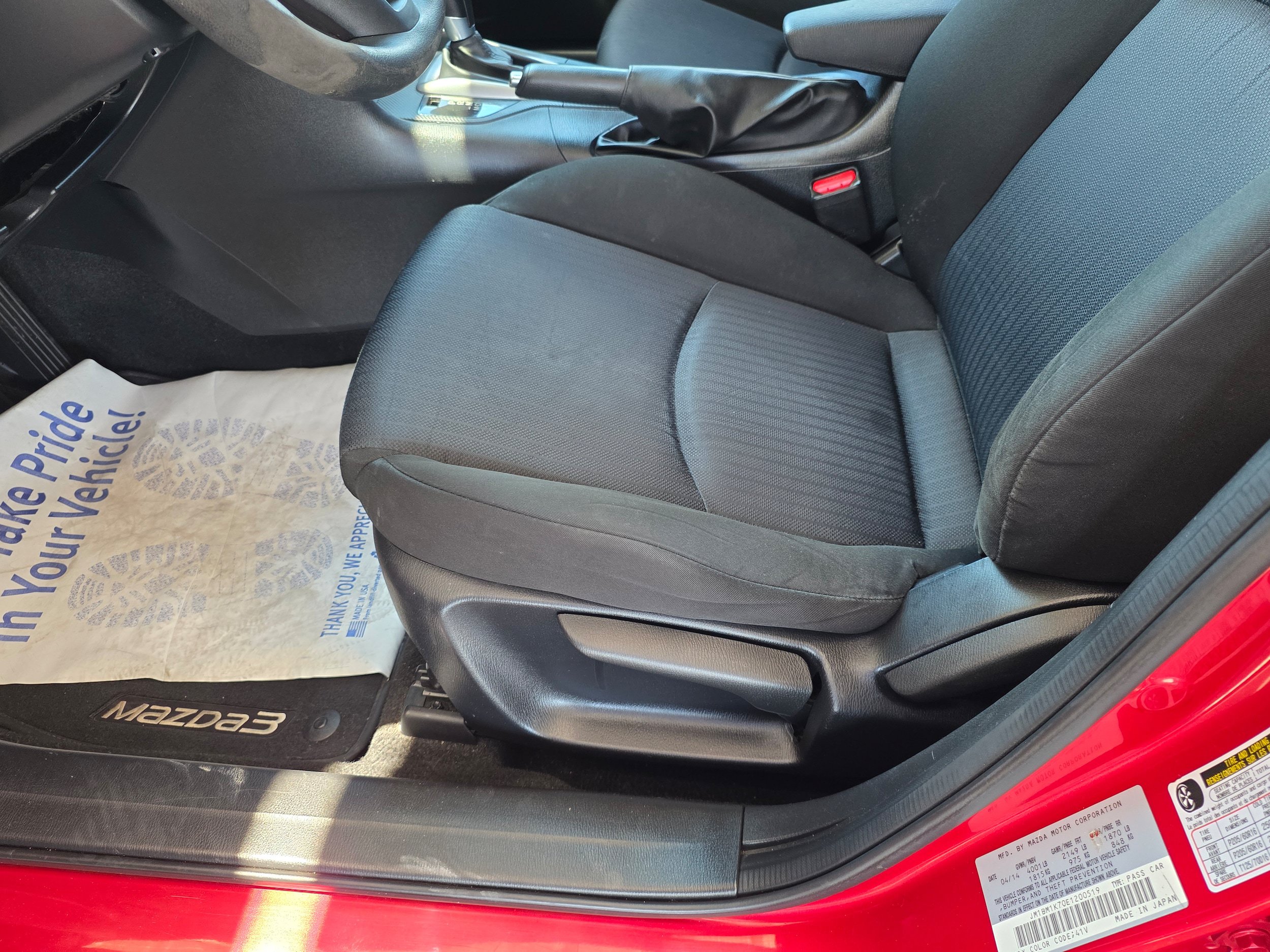 Used 2014 MAZDA MAZDA3 i Sport FWD image 14
