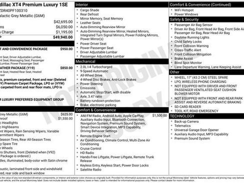 Certified 2023 Cadillac XT4 Premium Luxury AWD/4WD image 33
