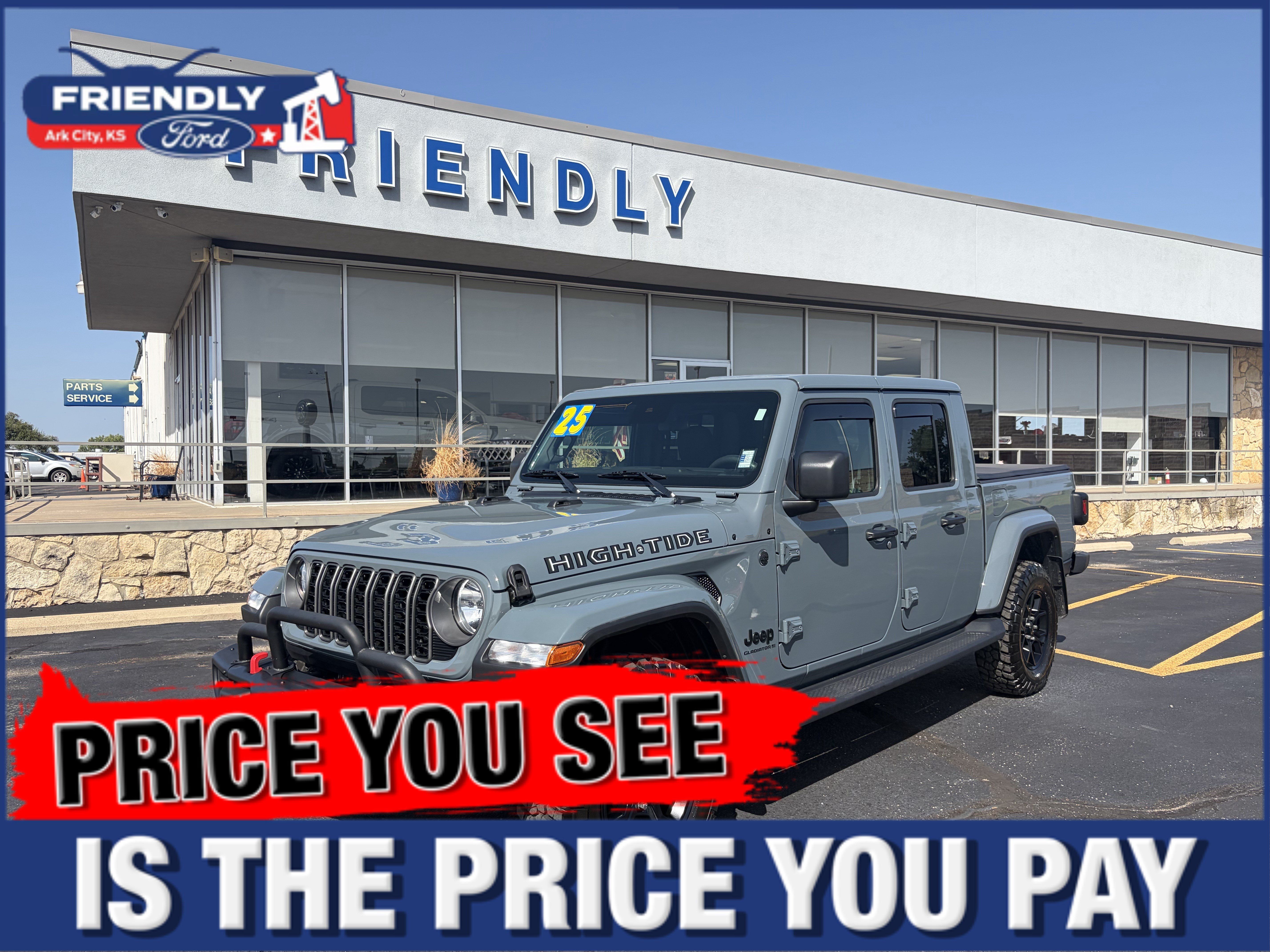 Used 2025 Jeep Gladiator Sport AWD/4WD image 1