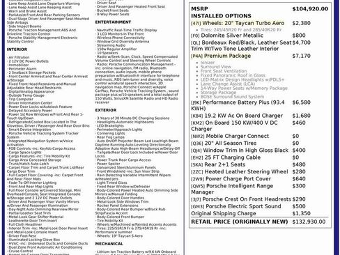 Used 2021 Porsche Taycan 4S w/ Premium Package image 3