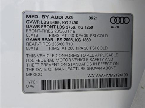 Used 2021 Audi Q5 2.0T Premium w/ Convenience Package AWD/4WD image 20