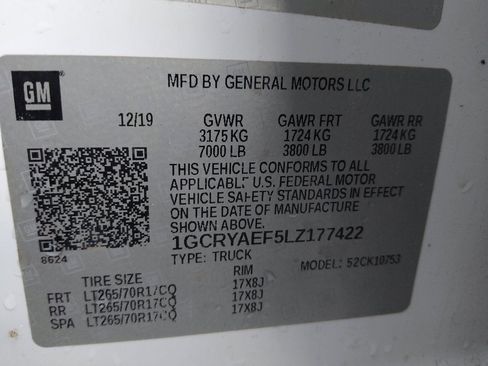 Used 2020 Chevrolet Silverado 1500 W/T w/ Trailering Package image 33