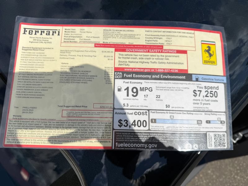Used 2024 Ferrari Roma RWD image 34