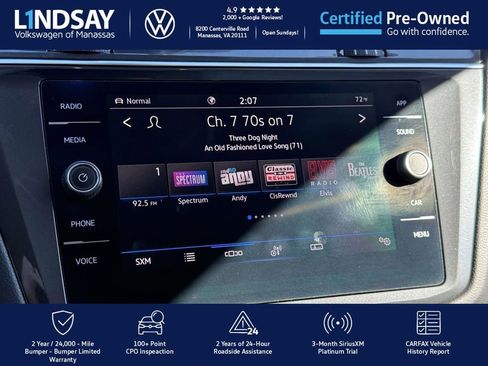 Certified 2022 Volkswagen Tiguan SE image 13