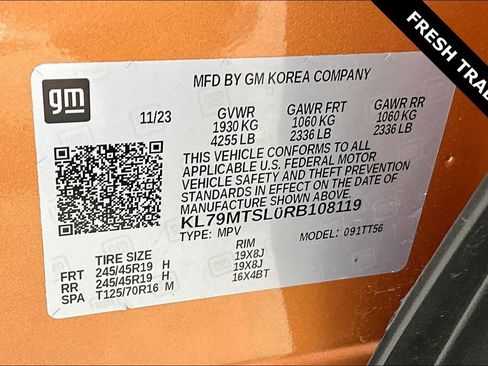 Used 2024 Chevrolet TrailBlazer RS w/ Driver Confidence Package image 18