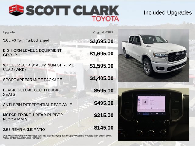 Used 2025 RAM 1500 Big Horn AWD/4WD image 8