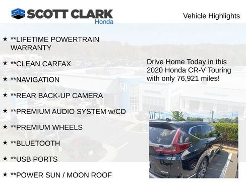 Used 2020 Honda CR-V Touring image 3