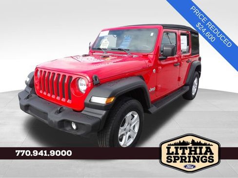 Used 2020 Jeep Wrangler Unlimited Sport S AWD/4WD image 3