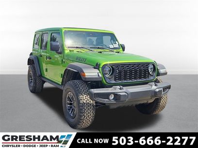 New 2025 Jeep Wrangler Willys
