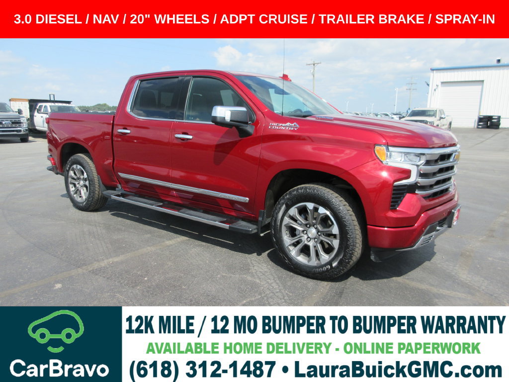 Certified 2024 Chevrolet Silverado 1500 High Country AWD/4WD image 1