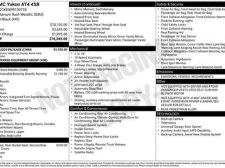 Used 2023 GMC Yukon AT4 w/ Technology Package video 3