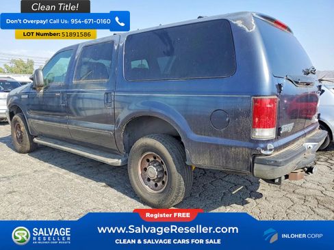Used 2000 Ford Excursion XLT AWD/4WD image 3