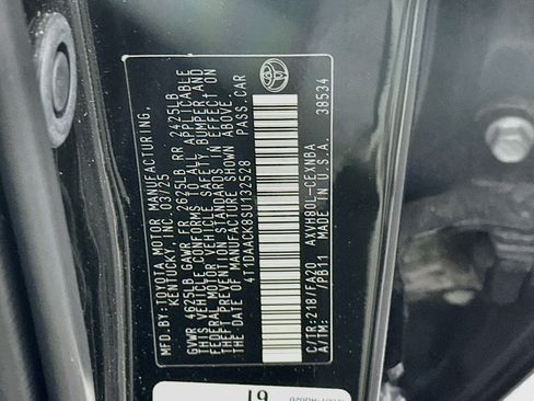 Used 2025 Toyota Camry LE FWD image 12