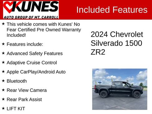 Used 2024 Chevrolet Silverado 1500 ZR2 w/ Technology Package image 3