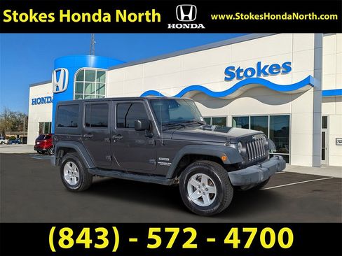 Used 2017 Jeep Wrangler Unlimited Sport w/ Quick Order Package 24S image 1