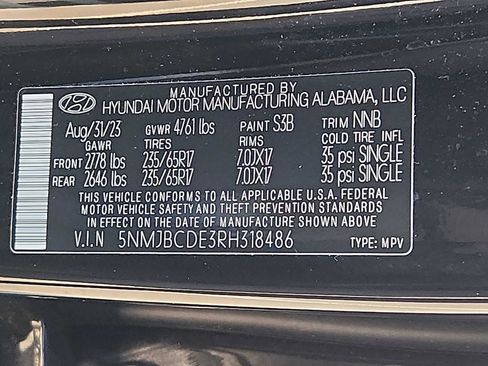Used 2024 Hyundai Tucson SEL AWD/4WD image 26