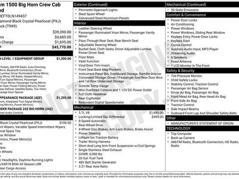 Used 2020 RAM 1500 Big Horn RWD image 6